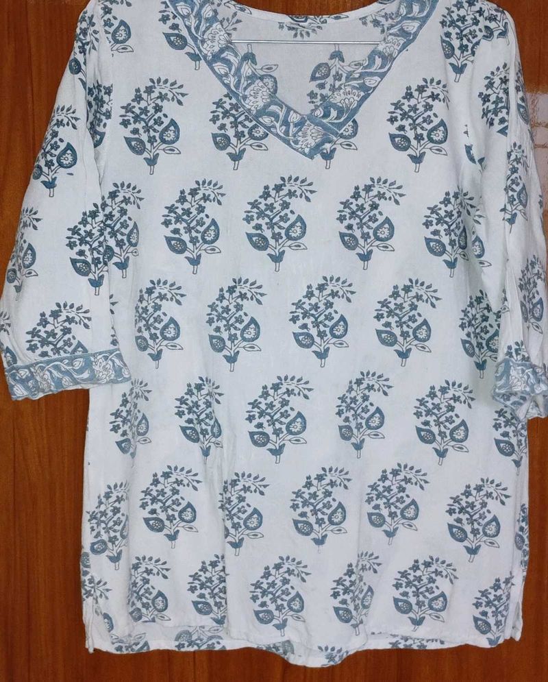 Combo Of Viral New Tshirt And Short Kurti