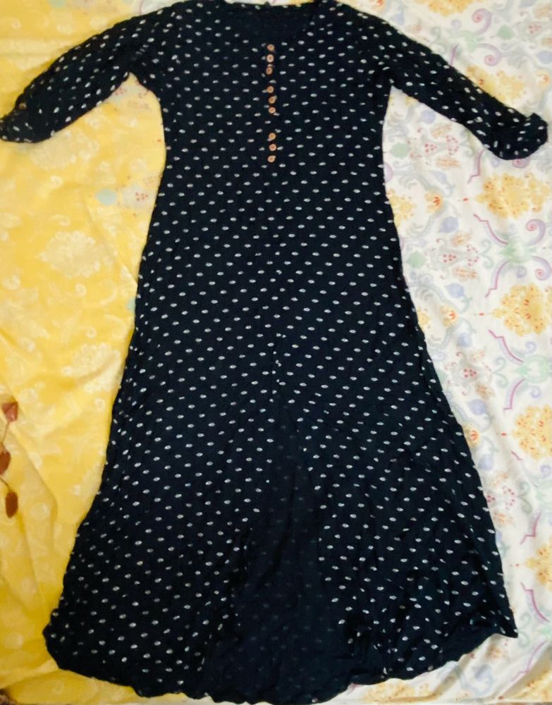 Polka Dot Maxi Dress