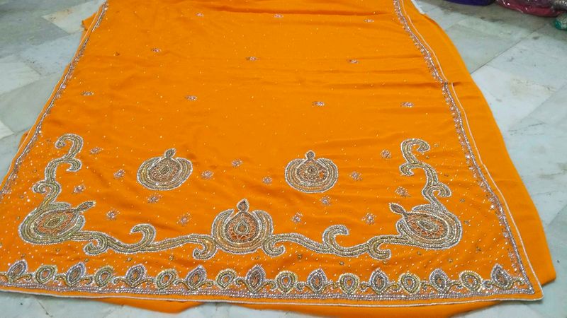 New Saree With Blouse Piece
