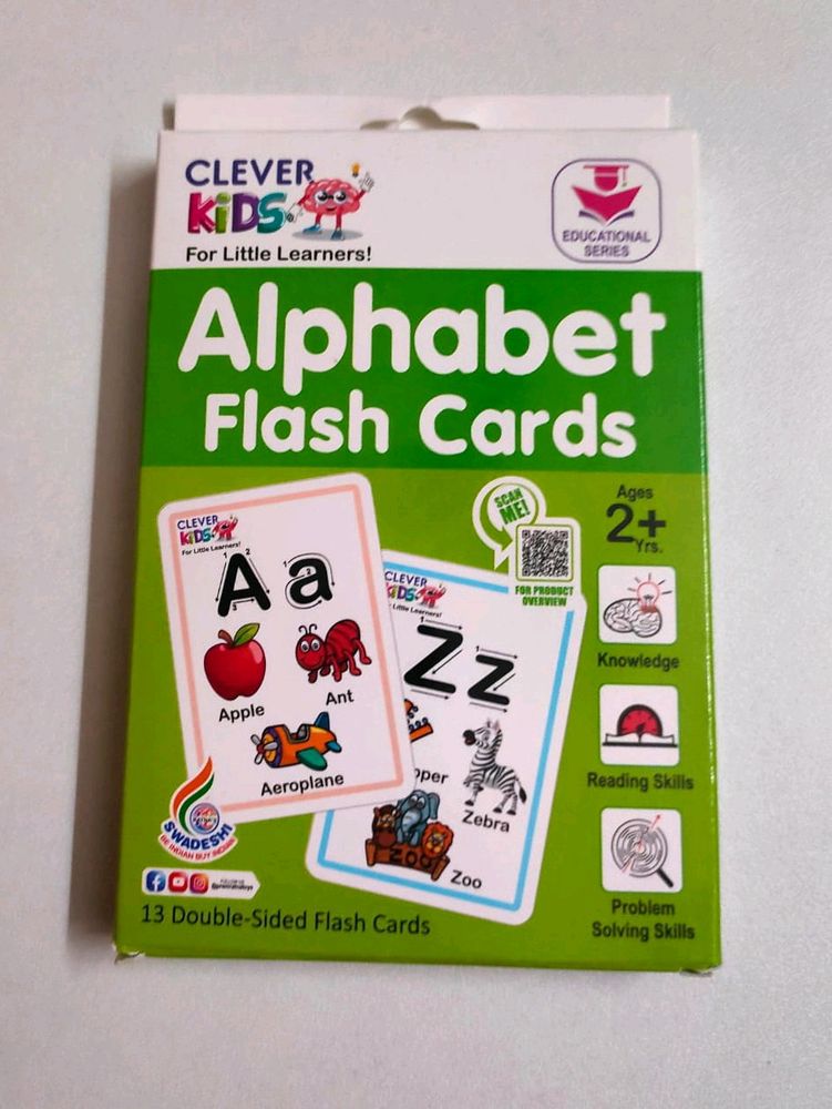 Alphabets Flash Cards For Kids