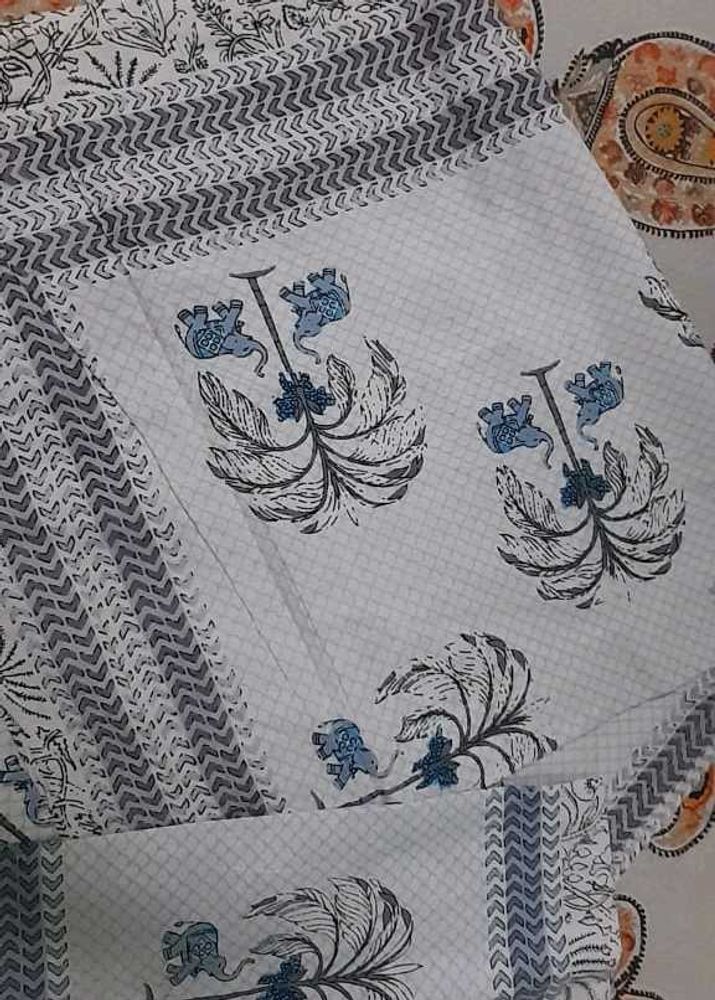 Elephant Print Bedsheet double bed