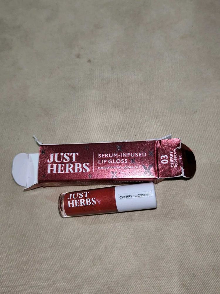 Just Herbs Cherry Blossom Lip Gloss&amp;Matte Lipstick