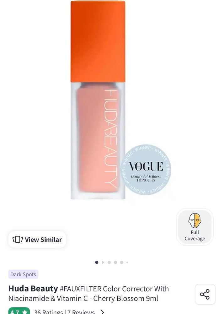 Huda beauty peach corrector