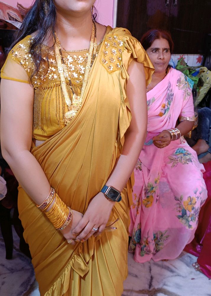 New Ready To Wear Saree Only Once Used