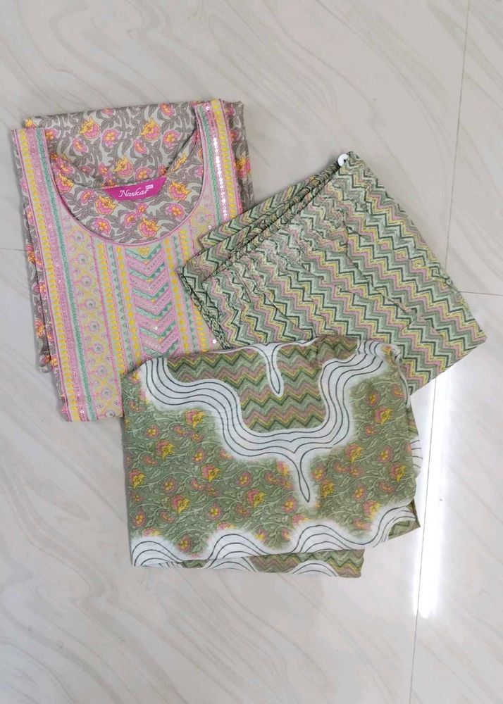 Stitched Cotton Salwar Suit