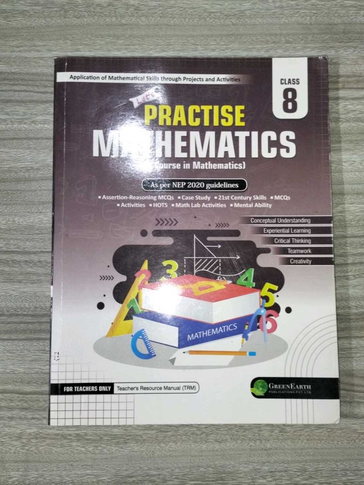 Class 8 Practice Mathematics Textbook