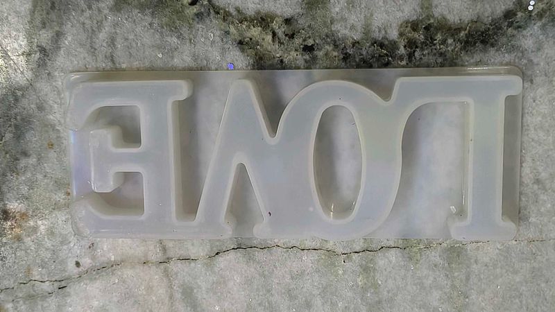 LOVE Silicone Mold