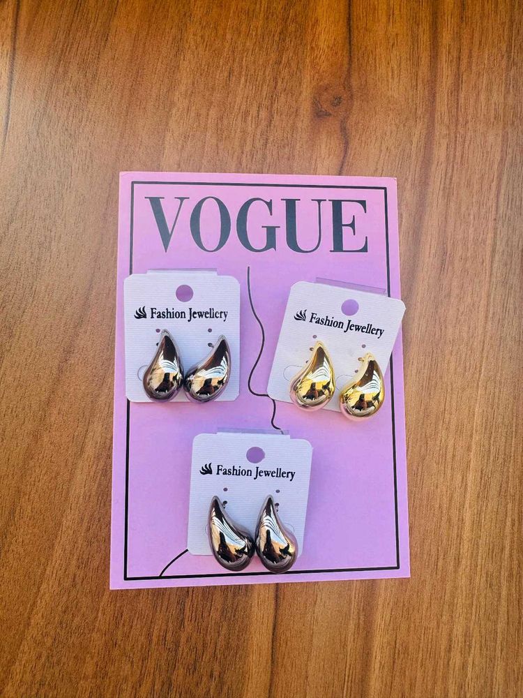 Teardrop Fashion Earrings(3 pair)