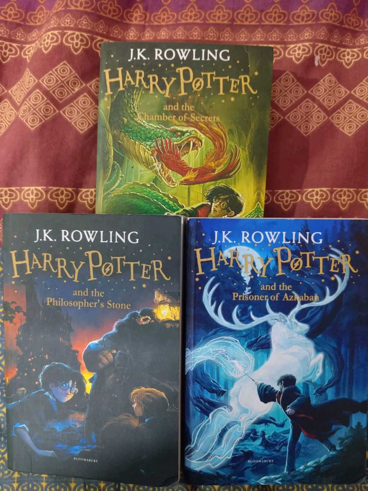 Harry Potter Books 1-3