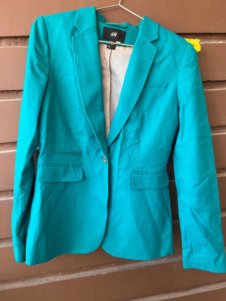 H&amp;M Sky Blue Blazer
