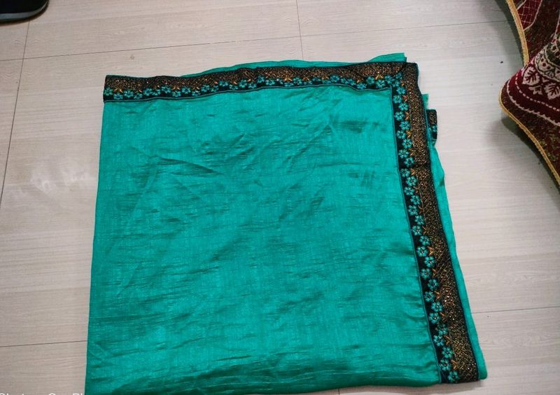 Sea Green Saree