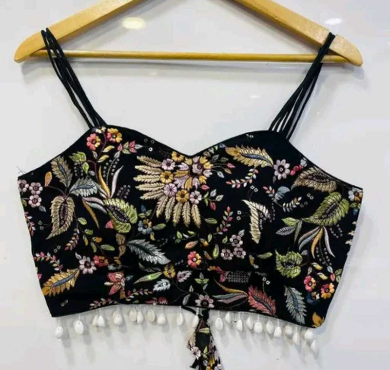 Floral Embroidered Blouse