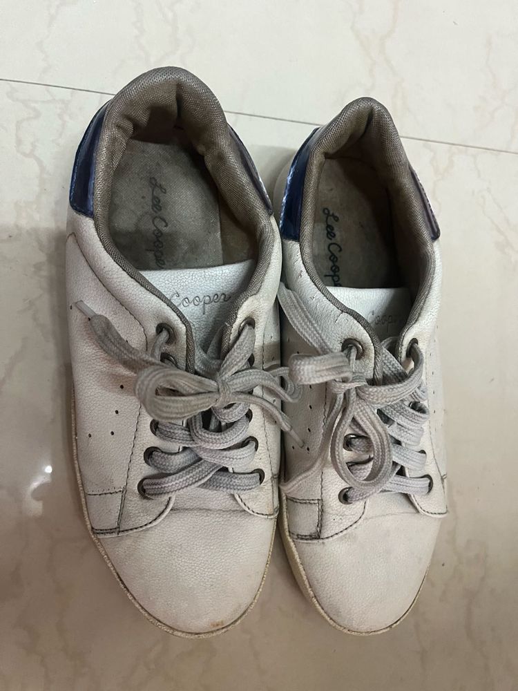 Lee Cooper White Sneakers