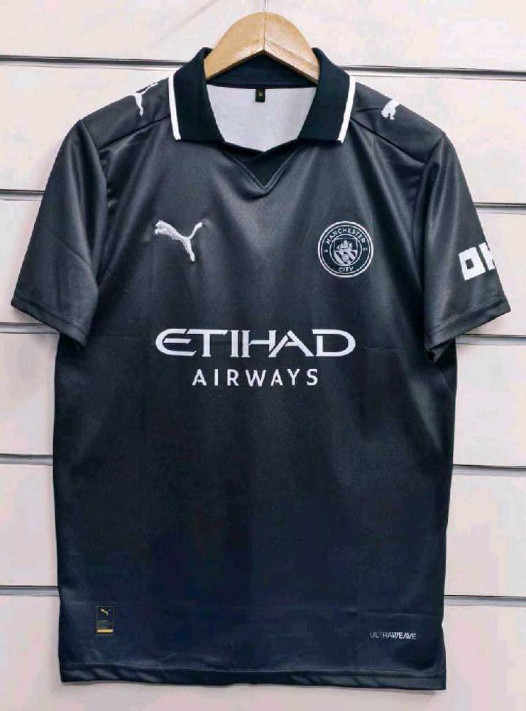 Manchester City black retro Jersey