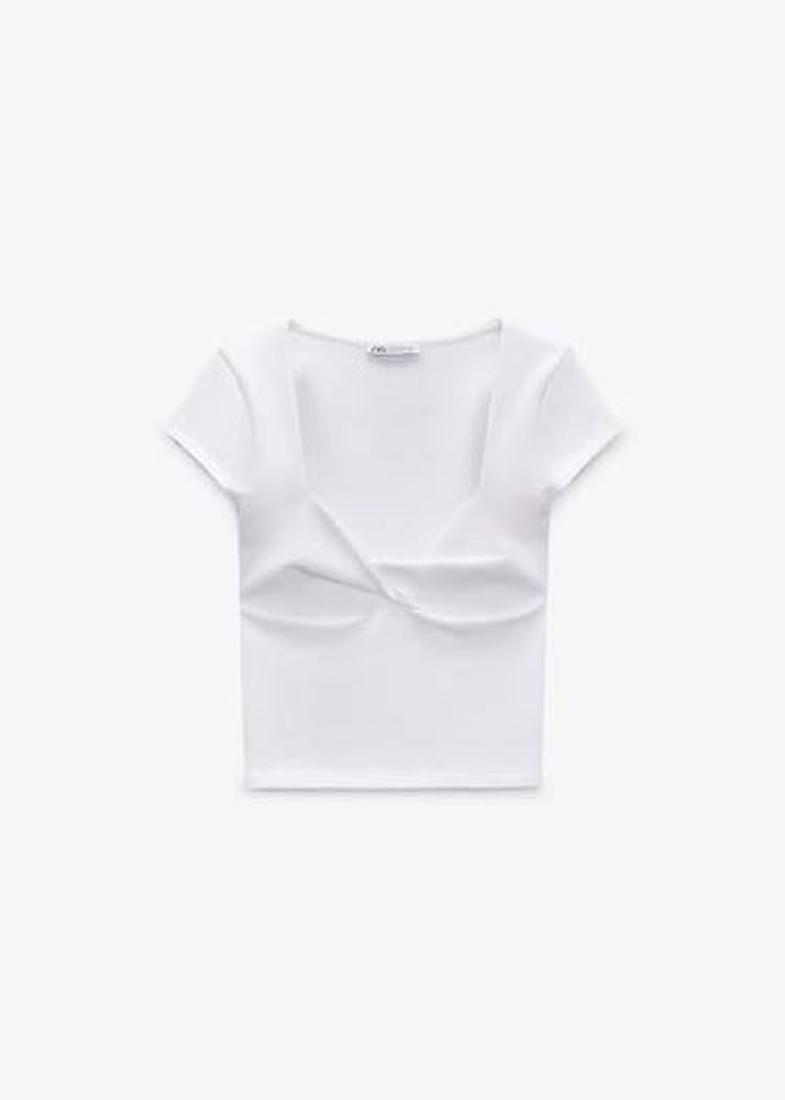 Zara Twist Front Top