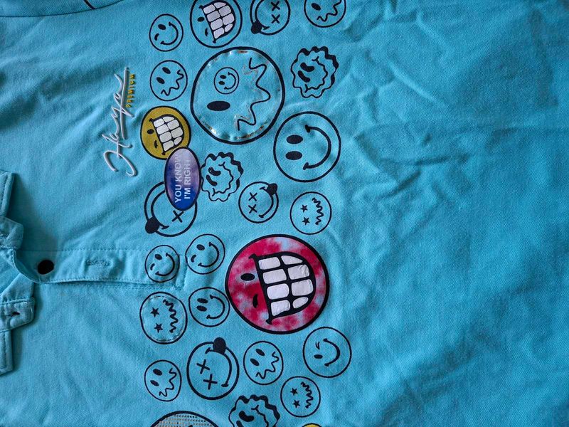 Cool Graphic Print Shirt for boys