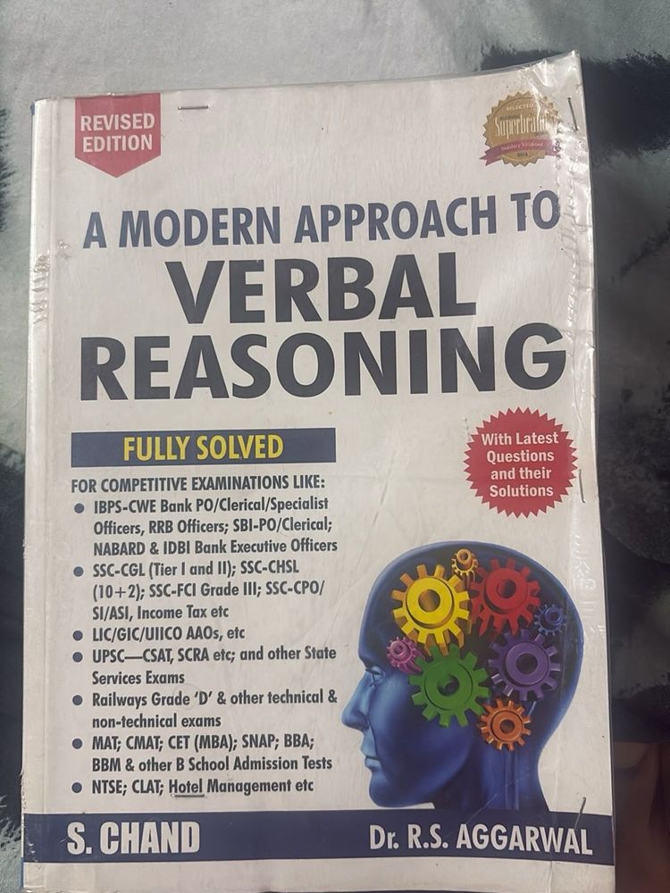Verbal Reasoning By Dr R.S. Aggarwal