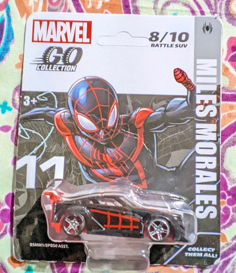 MARVEL GO COLLECTION CAR MILES MORTALES