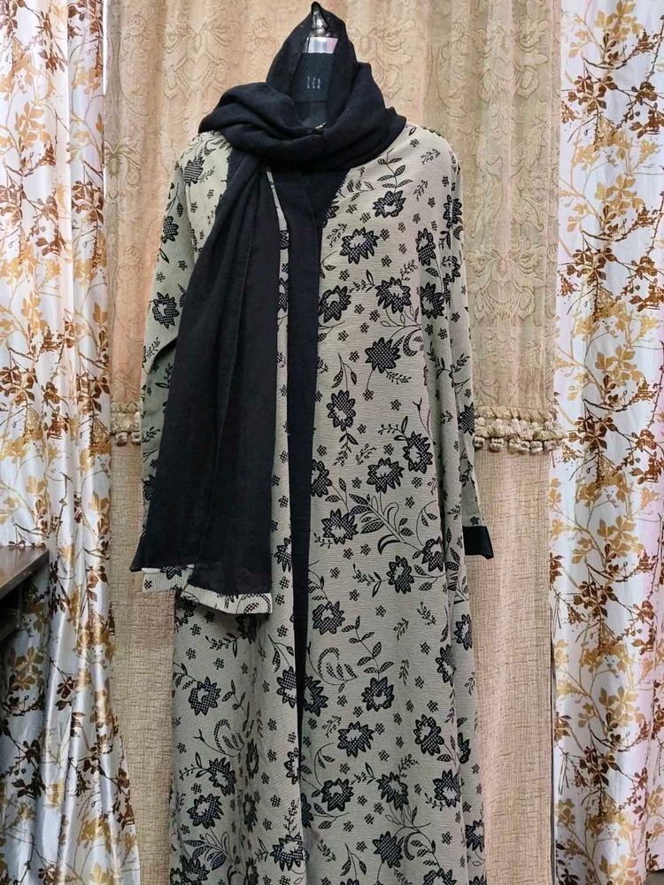 Floral Print burkha