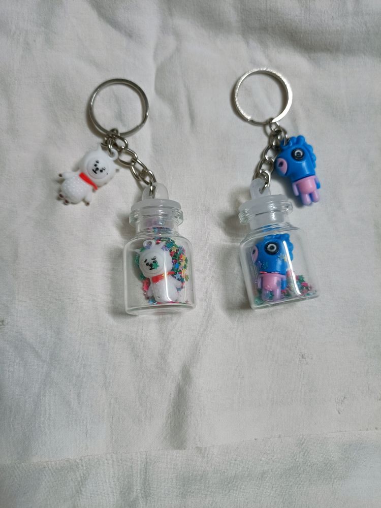 BT21 KEYCHAIN PAIR