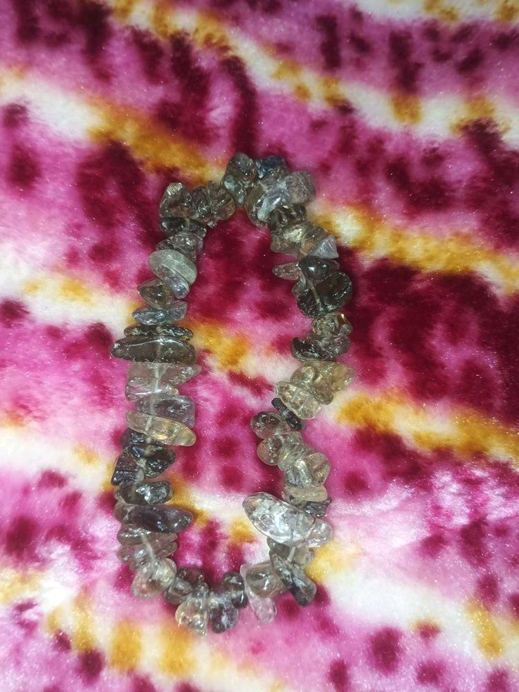 Smoky Quartz Chip Bracelet