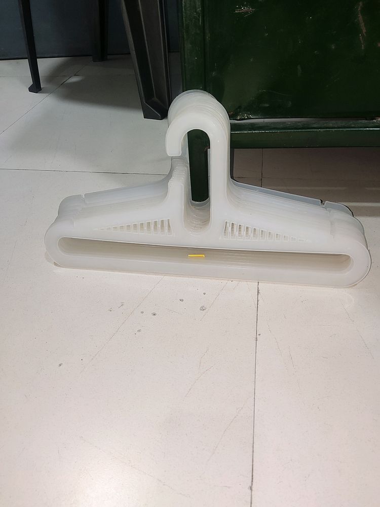 First Plastic Cloth Hangers Set Of 12 Pcs