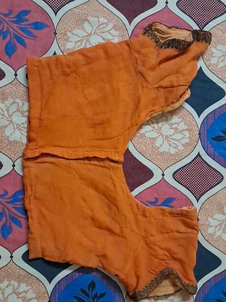Orange Color Blouse