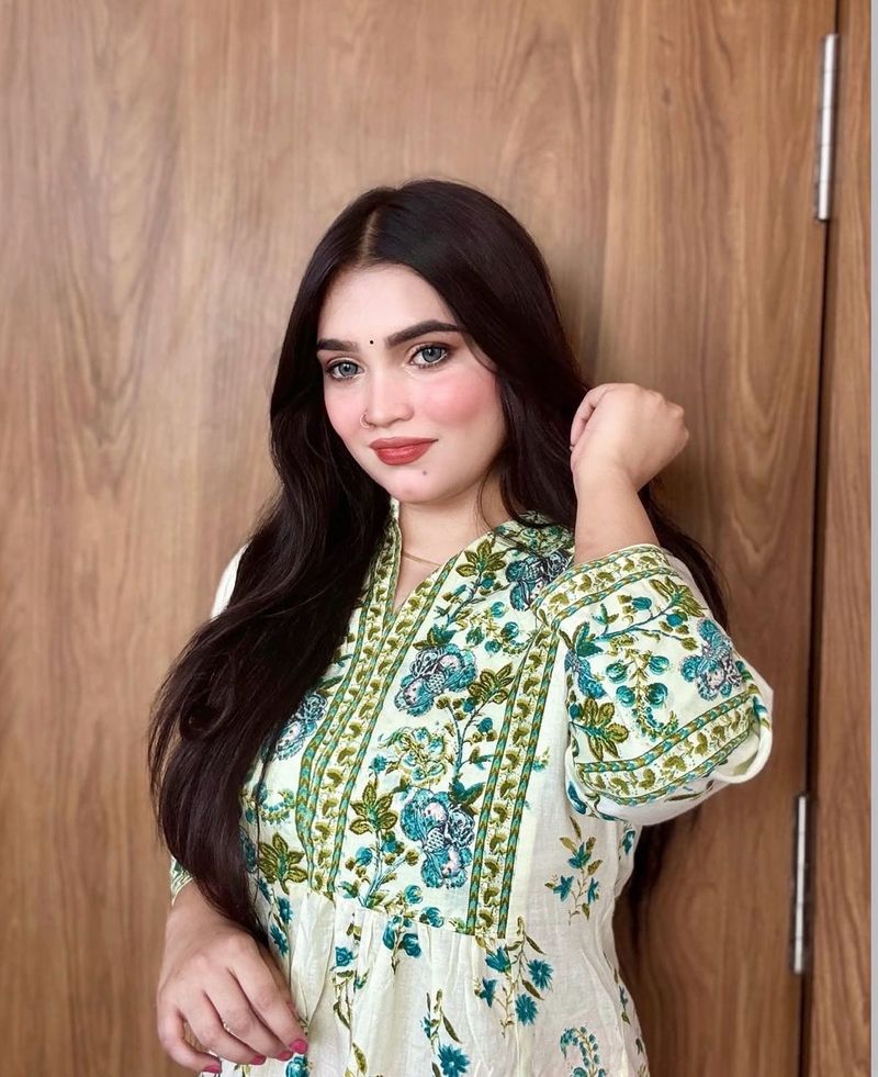 Floral Print Summer Tunic