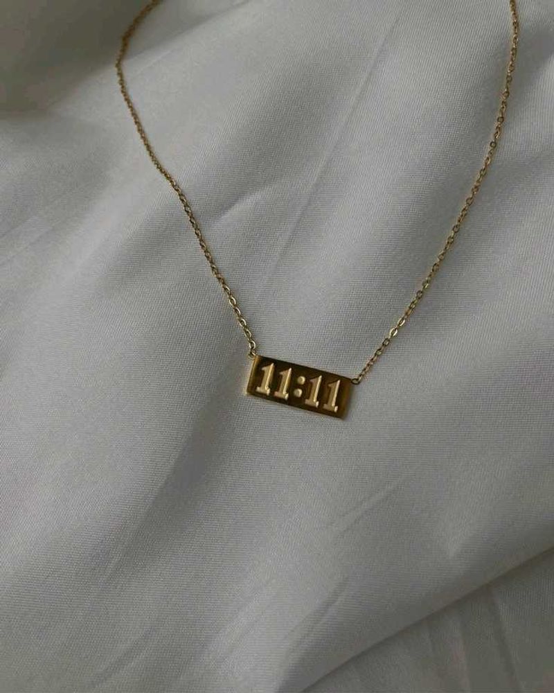 11:11 Gold Necklace
