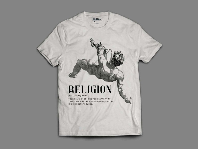 Typography Tshirt - White