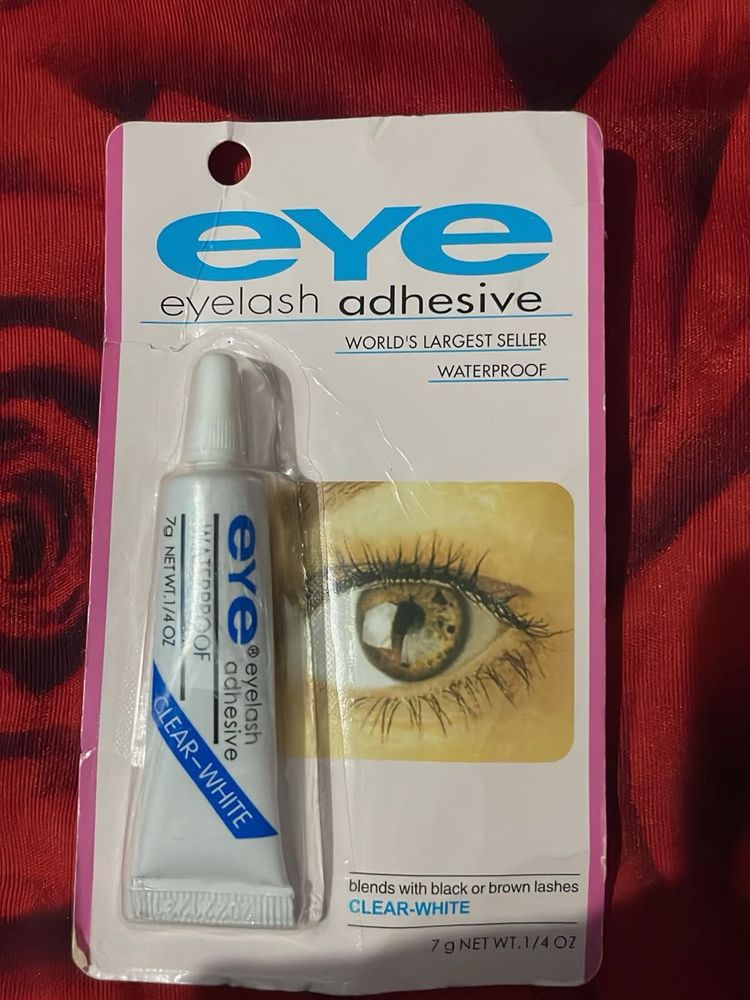 Eye Eyelash glue