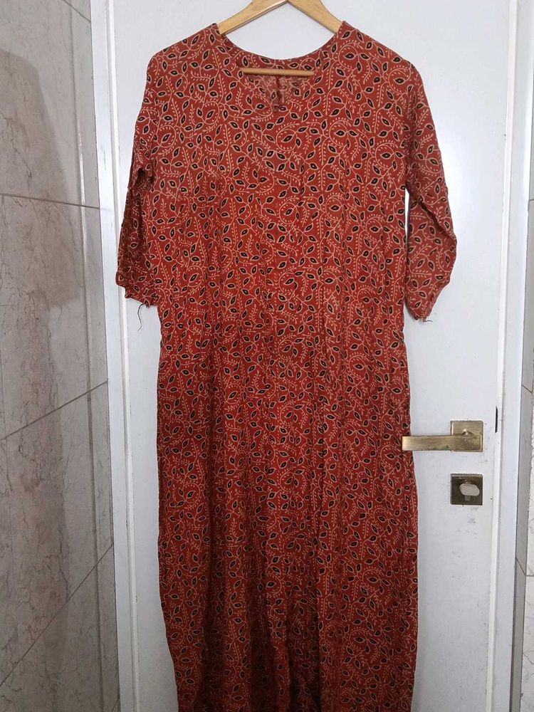 Boho Print Maxi Dress