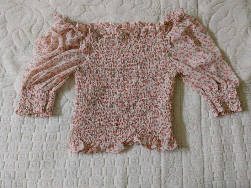 Floral Crop Top