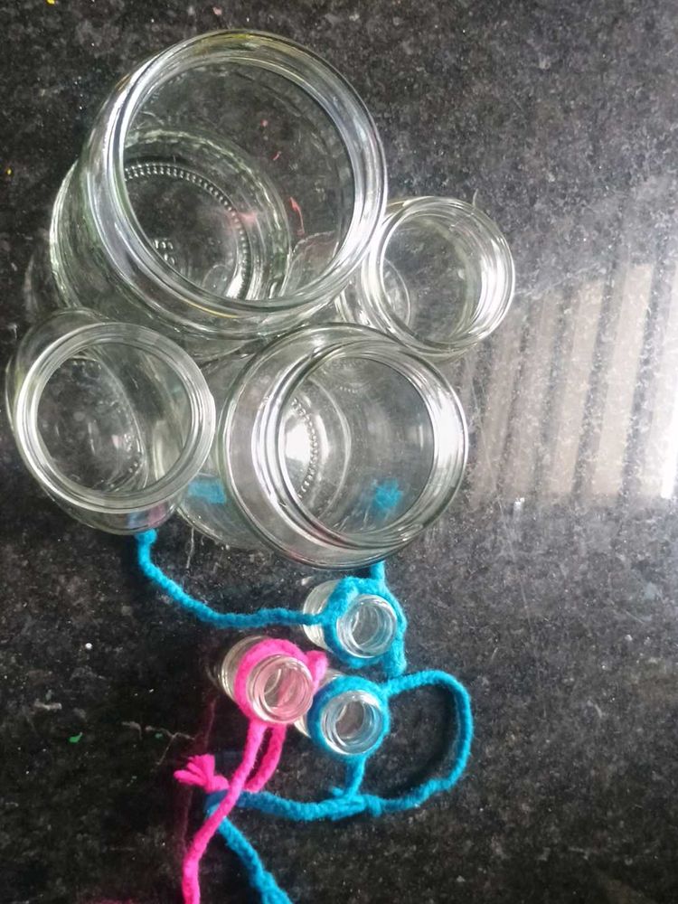 DIY Glass Jar Wall Decor