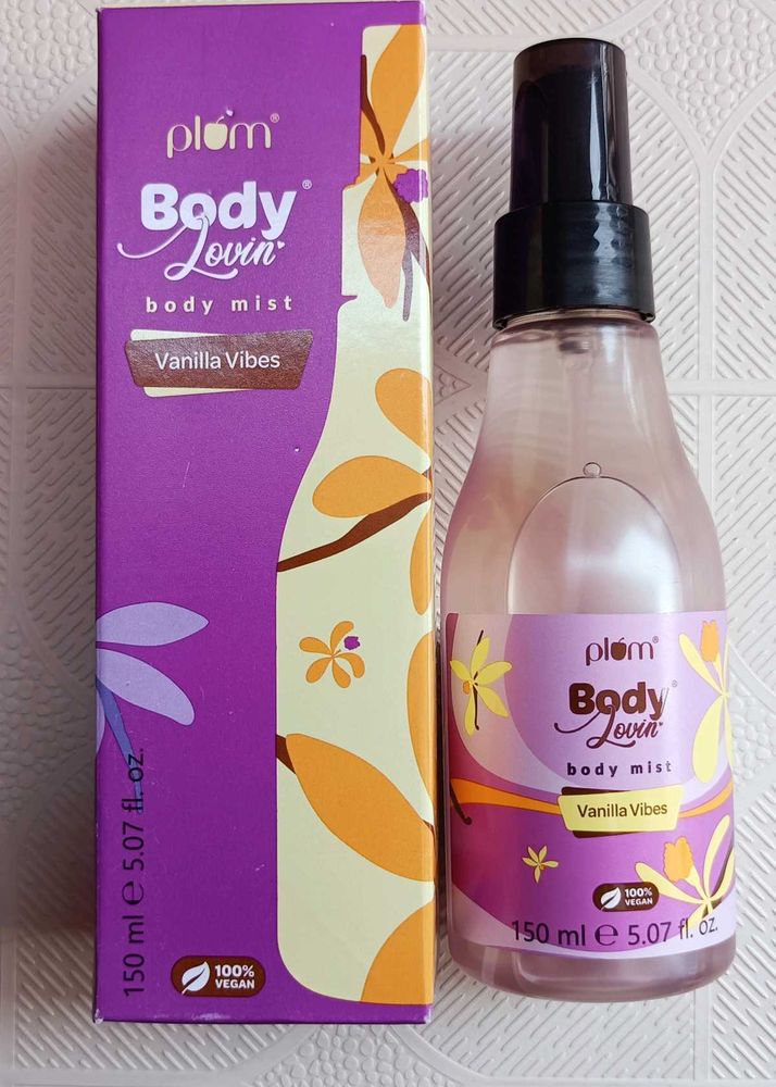 Plum Vanilla Vibes Body Mist 150 Ml