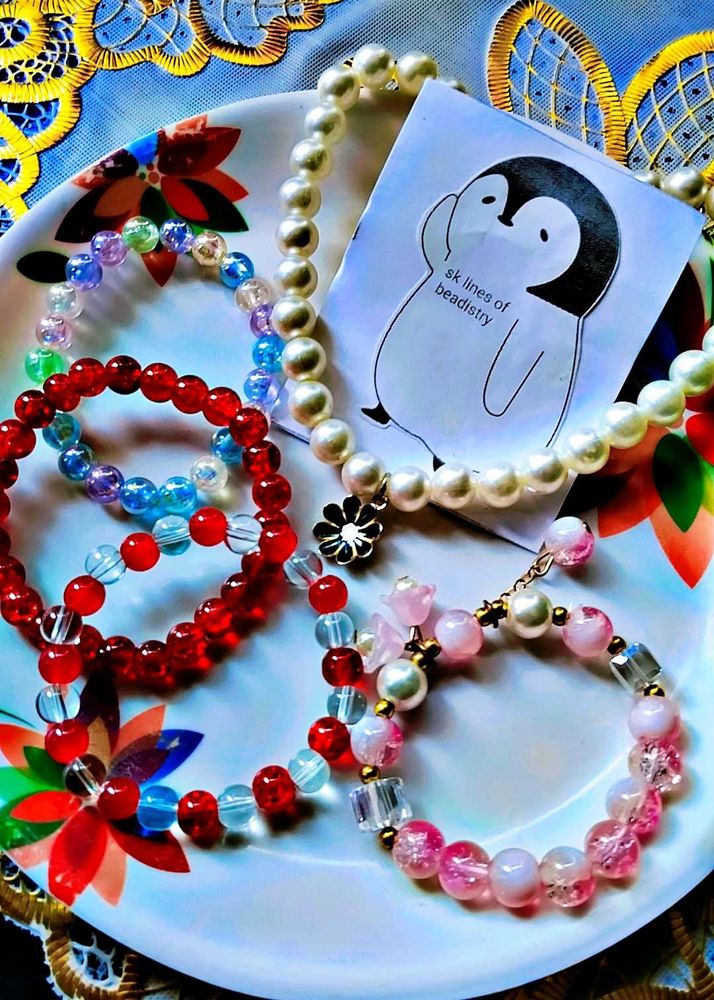 Beaded Bracelet Set