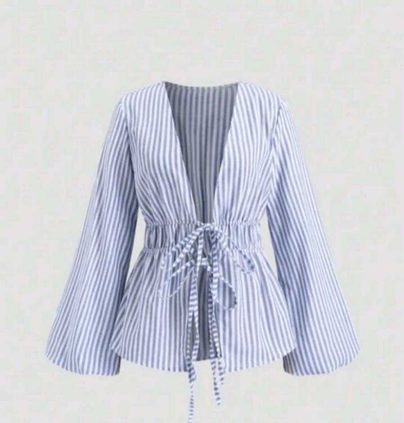 Gathered Placket Blouse