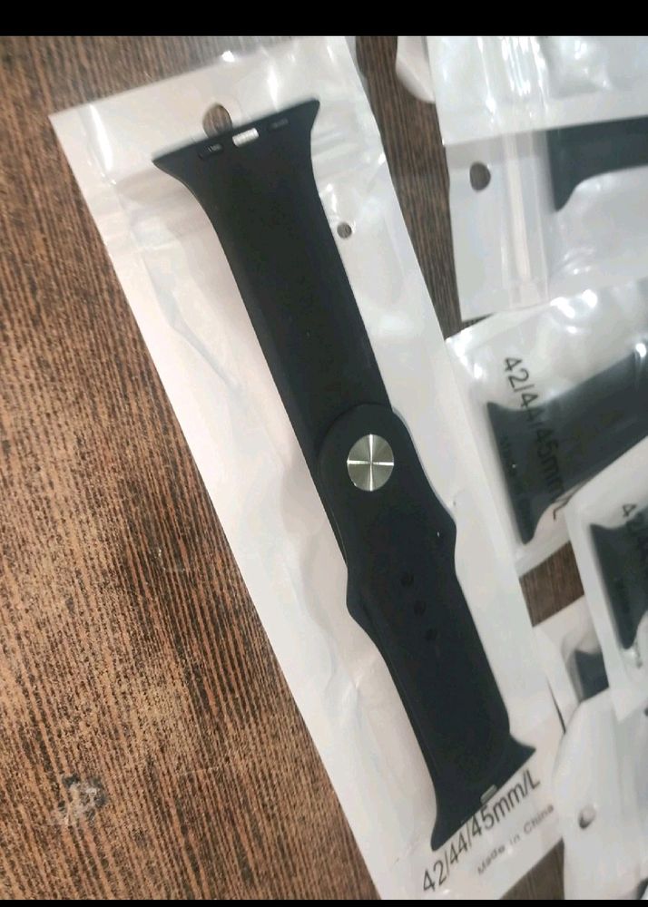 Smart Watch Strap Black Colour