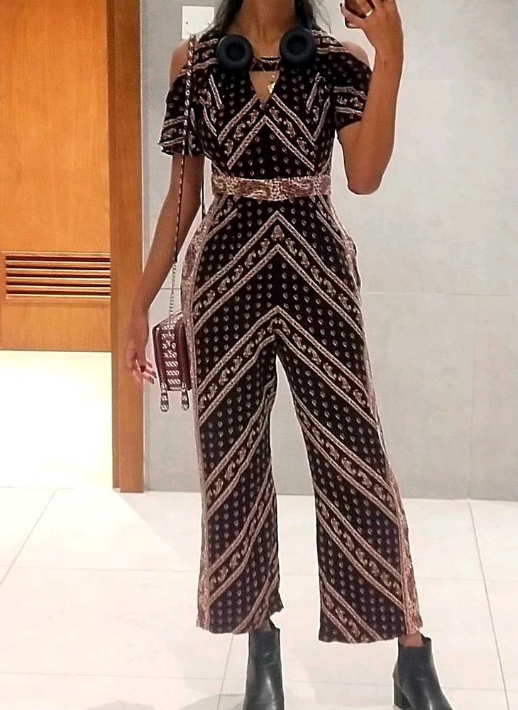 Stylish Patterned Jumpsuit