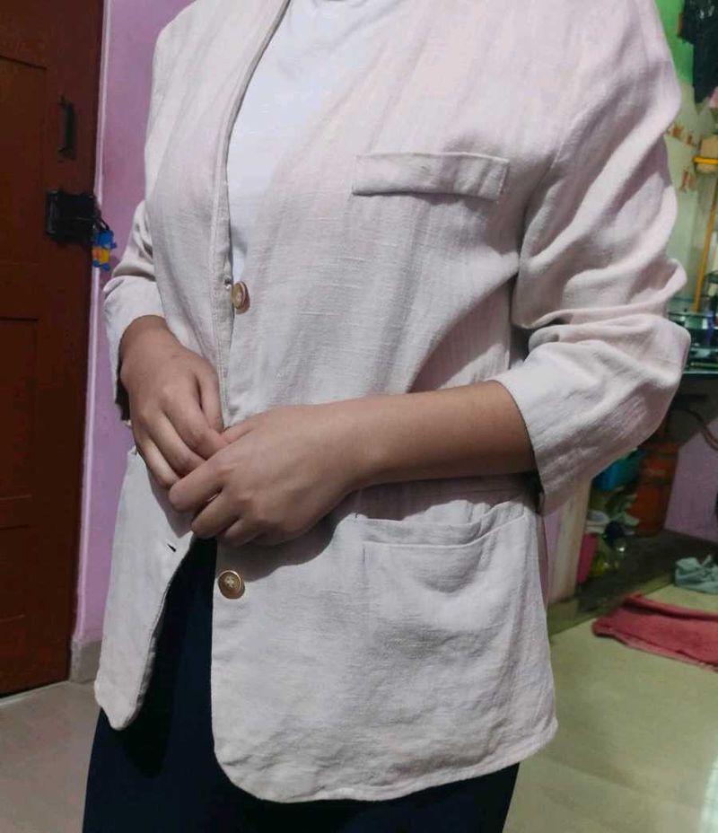 L&#39;ECCOVE Khaki Blazer