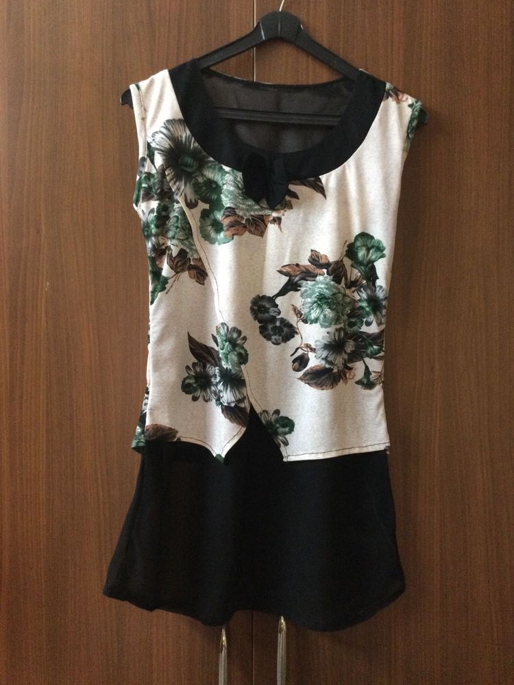 Black Trendy Top