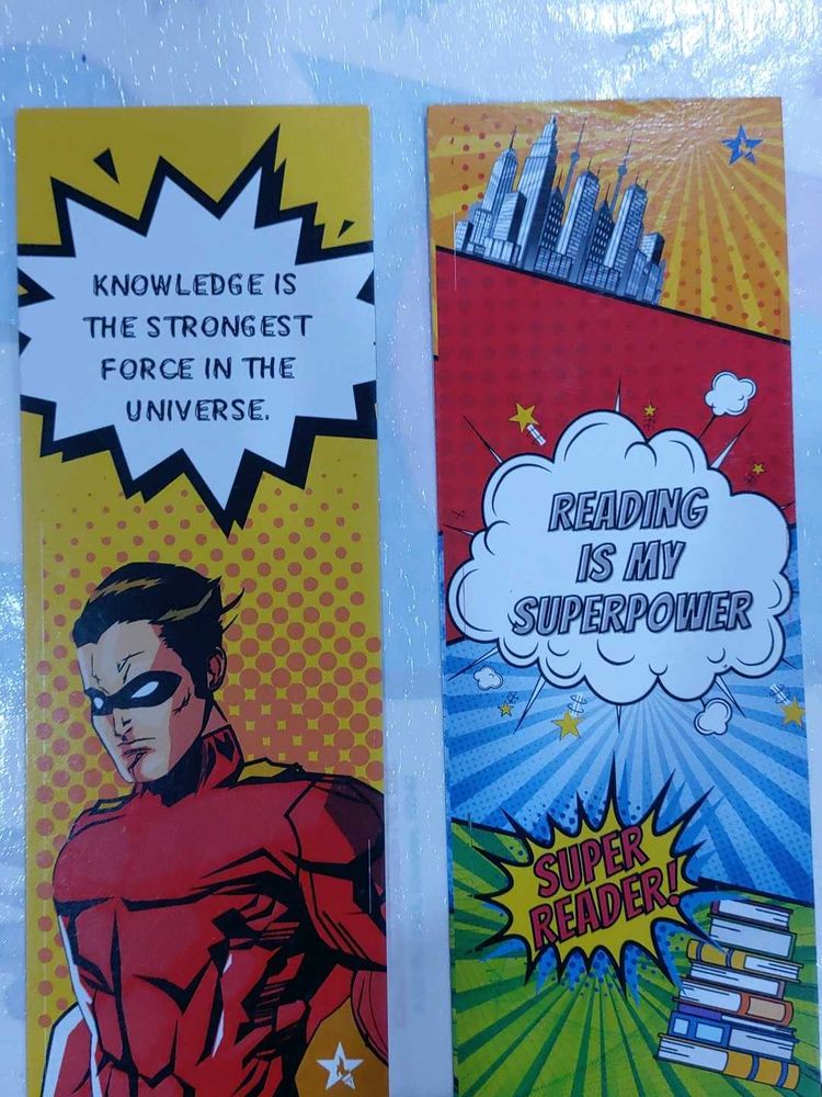 Comic Book Bookmarks