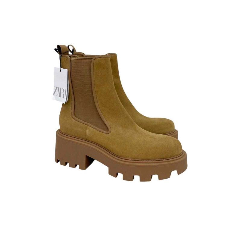 Zara Suede Boots For Women
