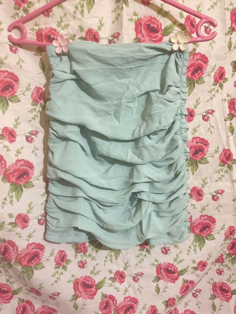 Blue Tube Top