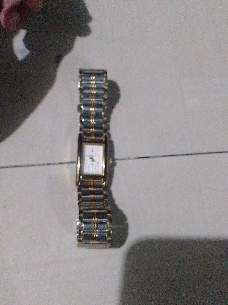Elegant Two-Tone Watch