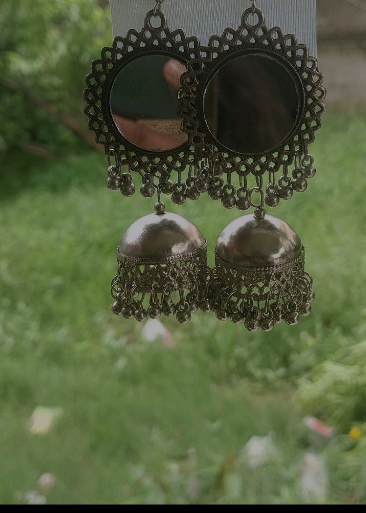Oxidised Earrings