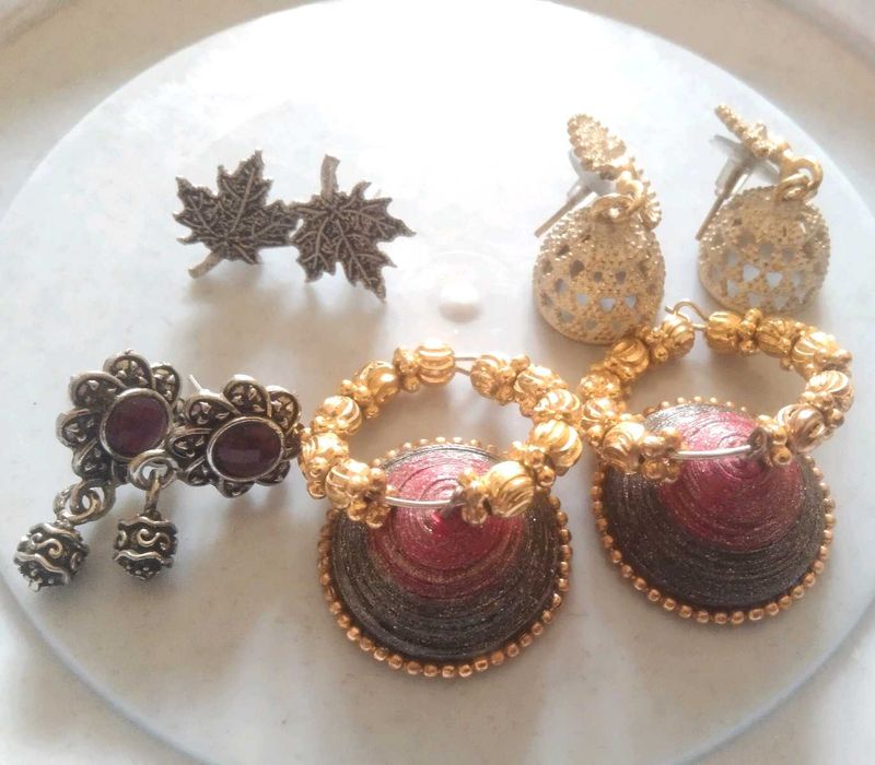 Earrings Set(4pairs)