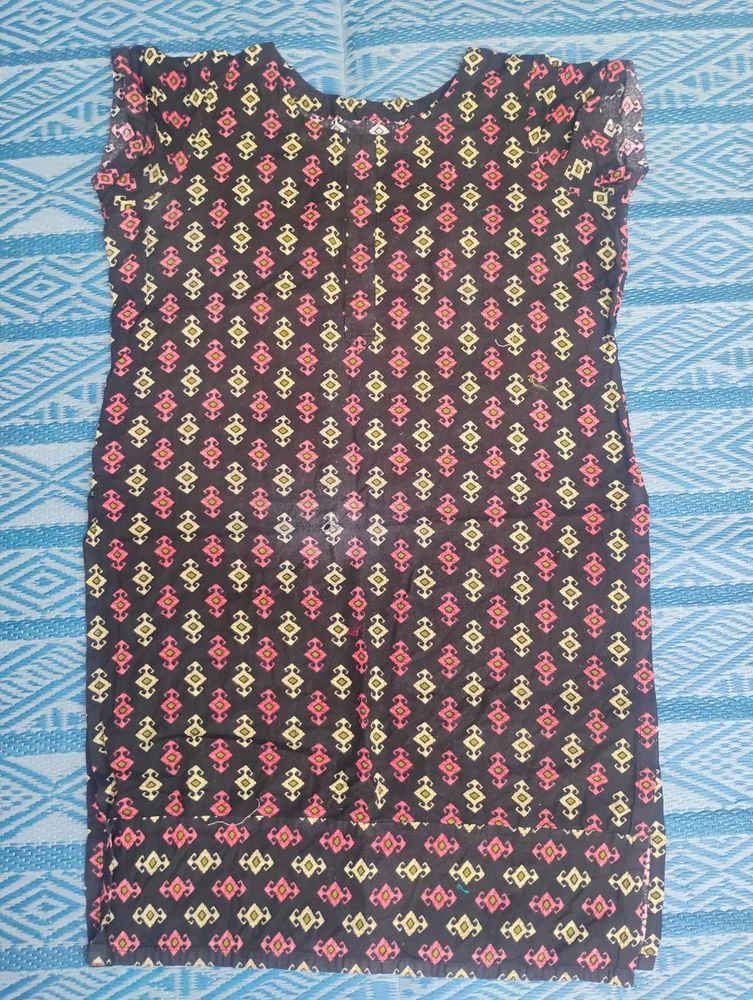 Patterned Mini Dress