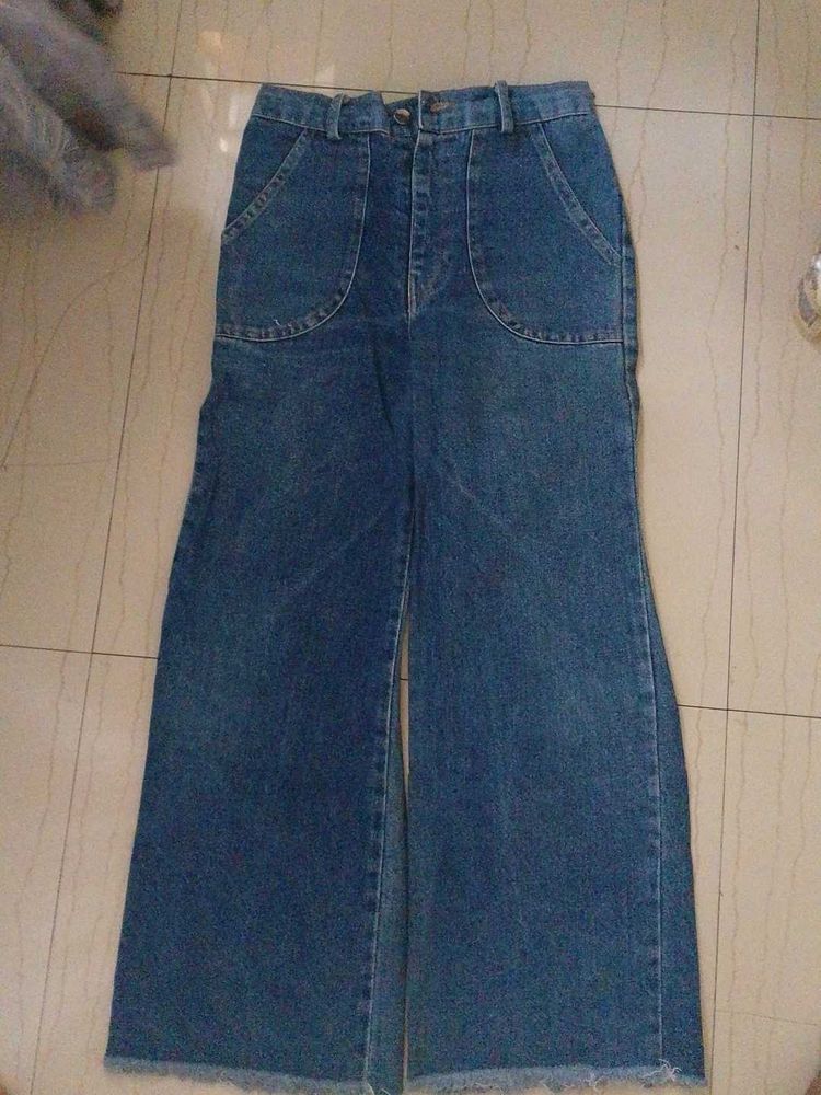 Flared Denim Jeans SIZE 28-30