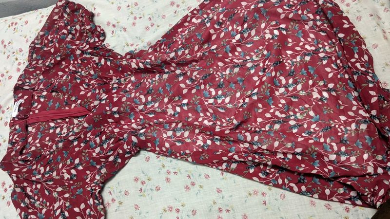 Kalebee A-line Floral Dress